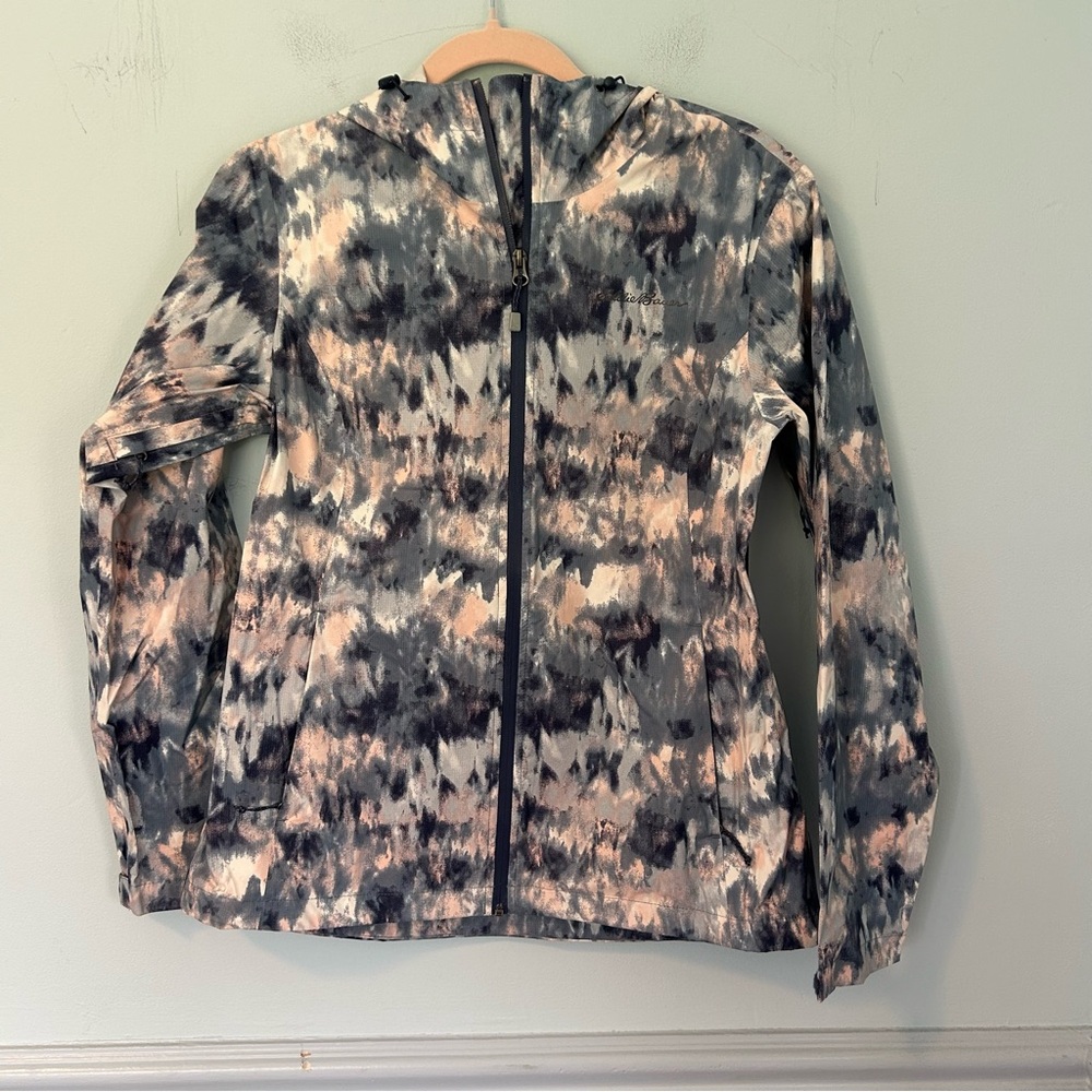 Eddie Bauer Ventatrex Aura Full-Zip Hooded Windbreaker Jacket Size Small
